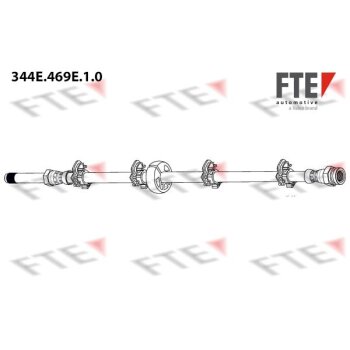 FTE Bremsschlauch 344E.469E.1.0 - 344E469E10 für...