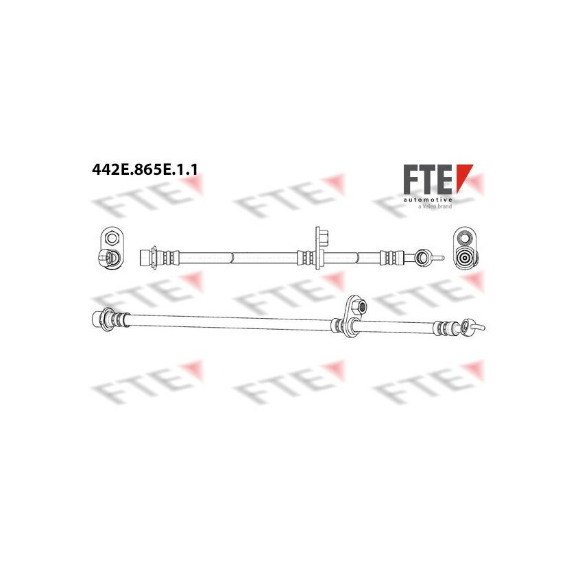 FTE Bremsschlauch 442E.865E.1.1 - 442E865E11 für 90947-02C36