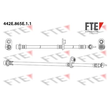 FTE Bremsschlauch 9240963 für 90947-02C36