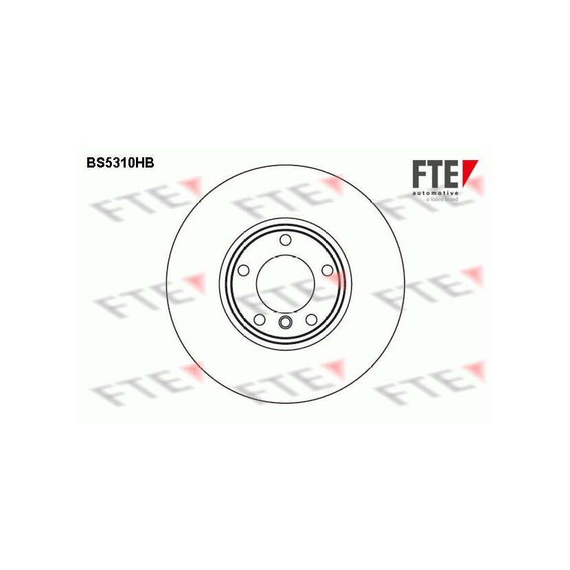 FTE Bremsscheibe 9082561 für 34 11 0 392 525