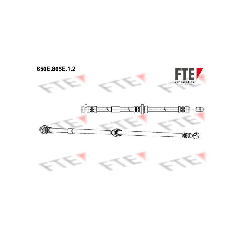FTE Bremsschlauch 650E.865E.1.2 - 650E865E12 für 46210-AV01A