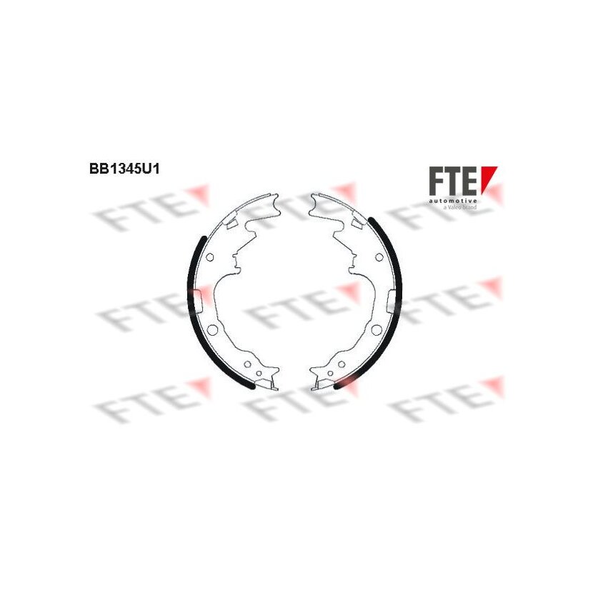 FTE Bremsbackensatz 9100098 für 05019536AA