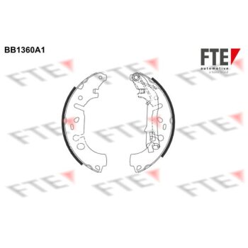 FTE Bremsbackensatz 9100108 für 77363858