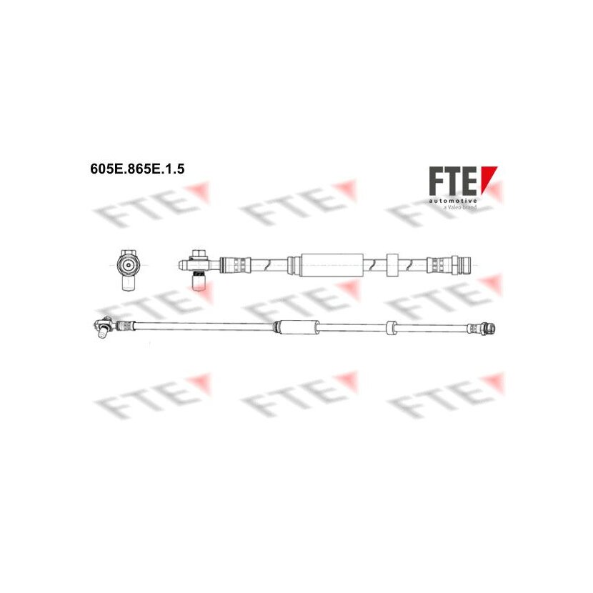 FTE Bremsschlauch 9240810 für 3AA611701A
