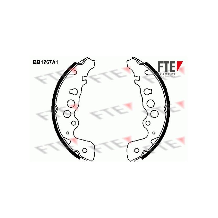 FTE Bremsbackensatz 9100058 für 53200-65D00