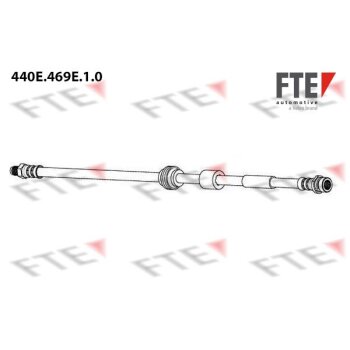 FTE Bremsschlauch 440E.469E.1.0 - 440E469E10 für...