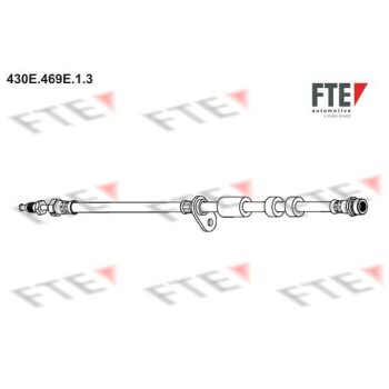 FTE Bremsschlauch 9240618 für 1682557