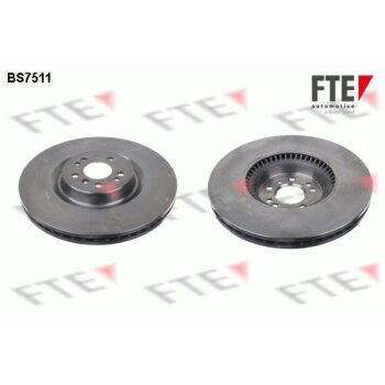 FTE Bremsscheibe 9071331 für 1644210612