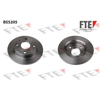 FTE Bremsscheibe 9072226 für 4351297207