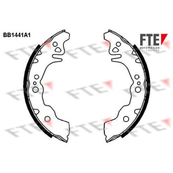 FTE Bremsbackensatz 9100164 für 04495-B1130