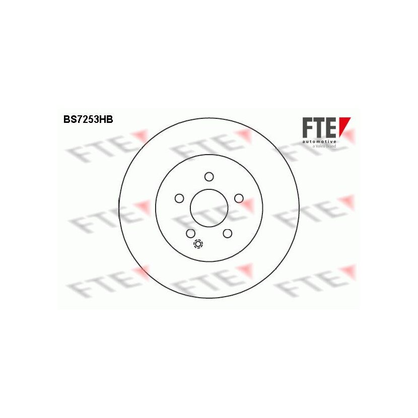 FTE Bremsscheibe 9081328 für 0004211112