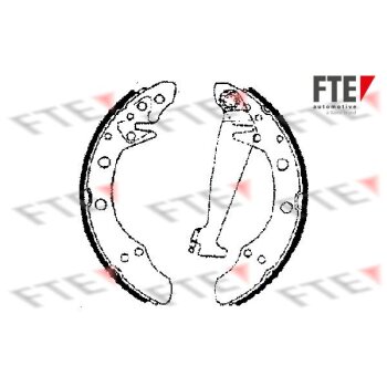 FTE Bremsbackensatz 9100022 für 1H0698520X