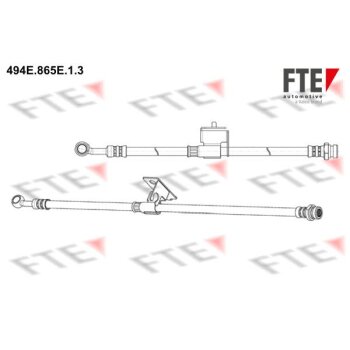 FTE Bremsschlauch 494E.865E.1.3 - 494E865E13 für...