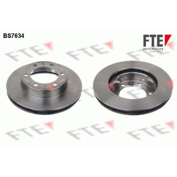 FTE Bremsscheibe 9072417 für 43512-0K060