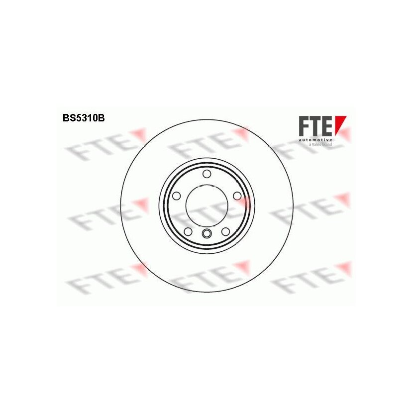 FTE Bremsscheibe 9081185 für 34 11 0 392 525