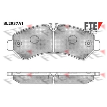 FTE Bremsbelagsatz, Scheibenbremse 9011181 für...