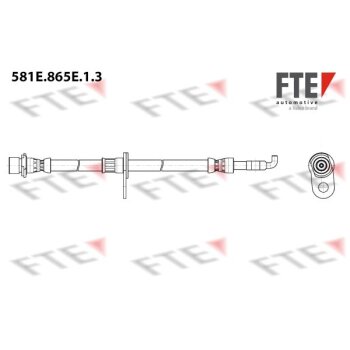 FTE Bremsschlauch 9240982 für 9094702D82