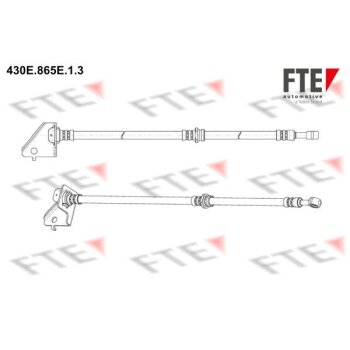 FTE Bremsschlauch 9240620 für 58731-2E000