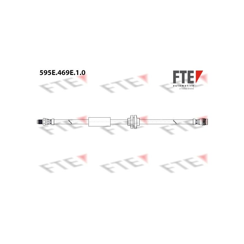 FTE Bremsschlauch 595E.469E.1.0 - 595E469E10 für 4406251