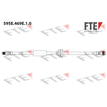 FTE Bremsschlauch 595E.469E.1.0 - 595E469E10 für...