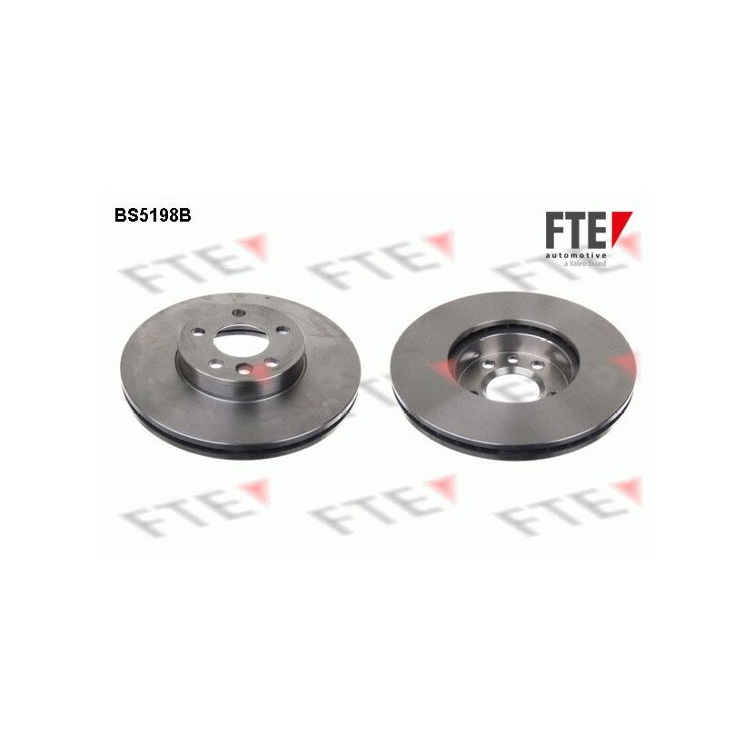 FTE Bremsscheibe 9081062 für 7D0615301