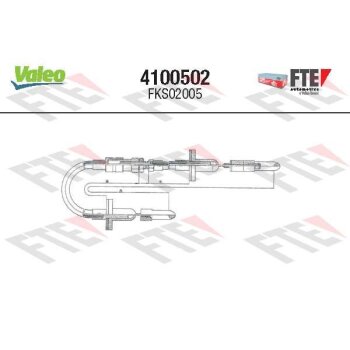 FTE Seilzug, Kupplungsbetätigung 4100502 für...