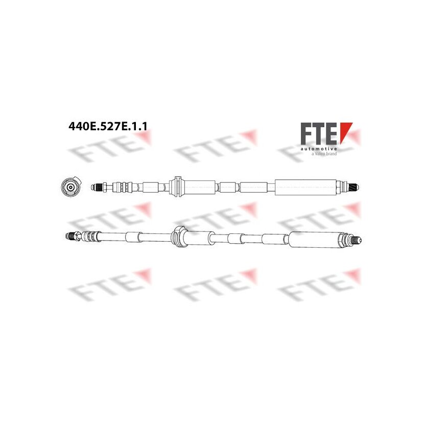 FTE Bremsschlauch 440E.527E.1.1 - 440E527E11 für 1256256