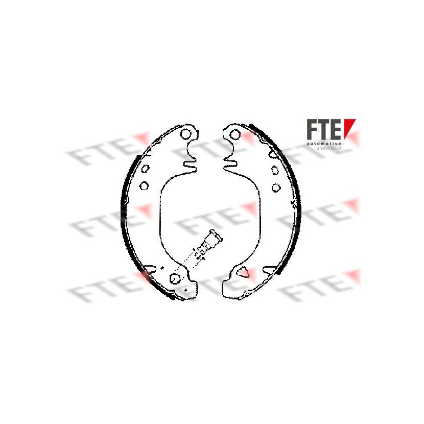 FTE Bremsbackensatz 9100005 für 95659671