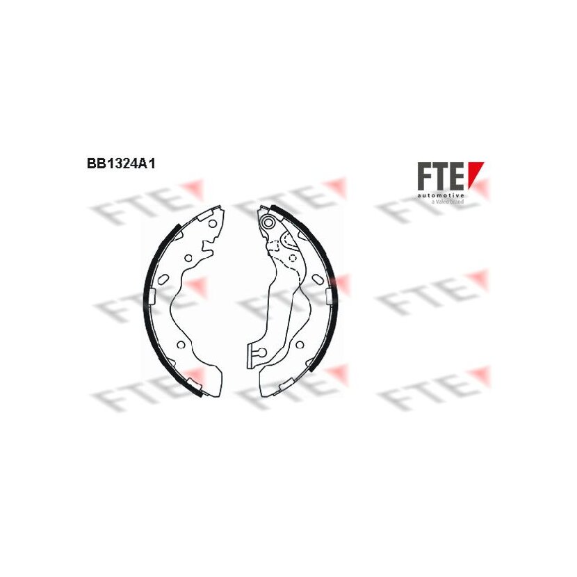 FTE Bremsbackensatz 9100082 für 58305-29A10