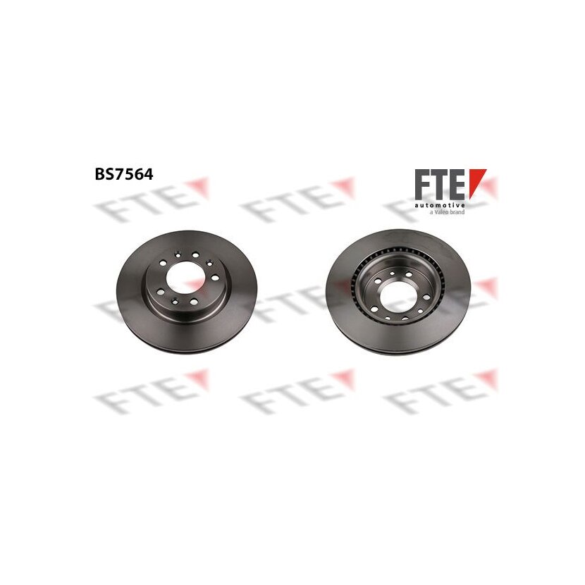 FTE Bremsscheibe 9072058 für 1610704680