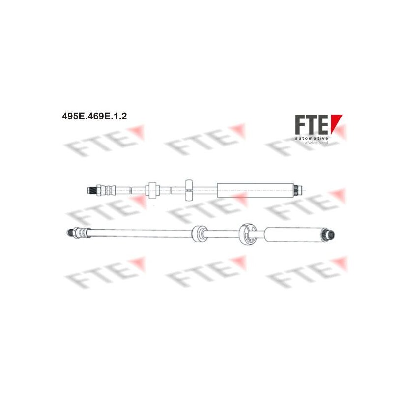 FTE Bremsschlauch 495E.469E.1.2 - 495E469E12 für 1650842780