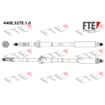 FTE Bremsschlauch 440E.527E.1.0 - 440E527E10 für...