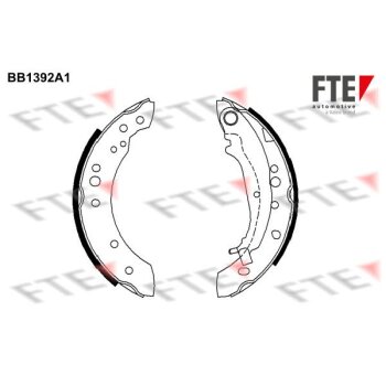 FTE Bremsbackensatz 9100130 für MN186120
