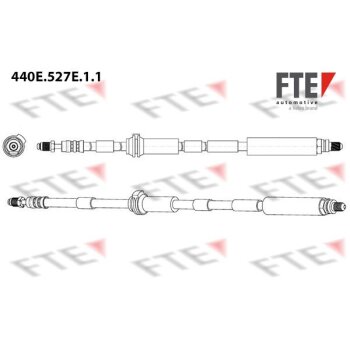 FTE Bremsschlauch 9240633 für 1256256