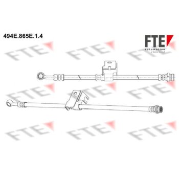 FTE Bremsschlauch 9240706 für 58738-1G300