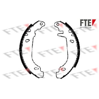 FTE Bremsbackensatz 9100017 für 7701202345
