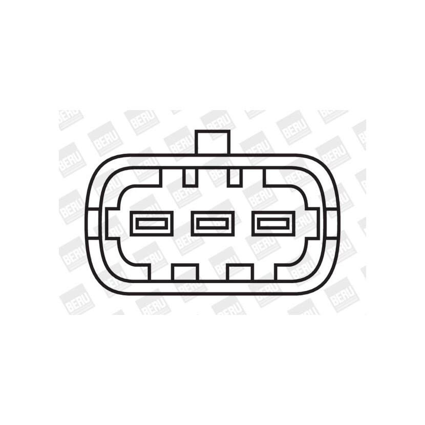 BERU Zündspule ZS297 für 51 25919 0016
