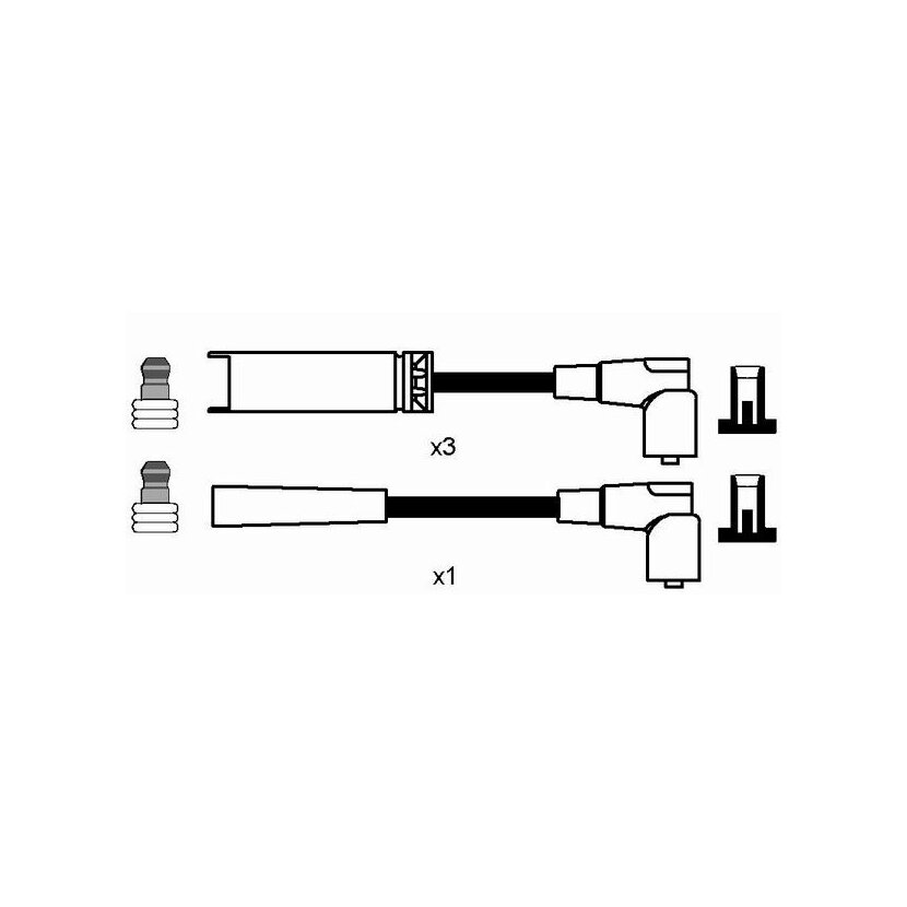 NGK Zündleitungssatz 8275 für 96 305 387