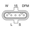 BOSCH Generator 0 986 049 780 - 0986049780 passend für 1649066