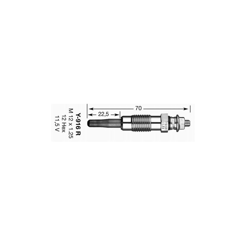 NGK Glühkerze 2785 für 0011593601