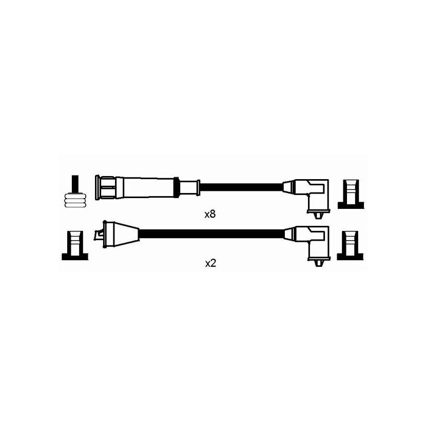 NGK Zündleitungssatz 8630 für 60513445
