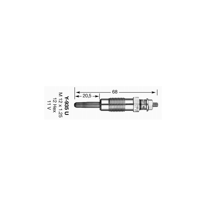 NGK Glühkerze 4791 für 5962.J3