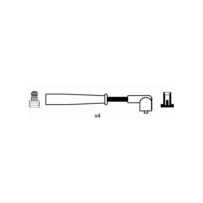 NGK Zündleitungssatz 0885 für GHT 289
