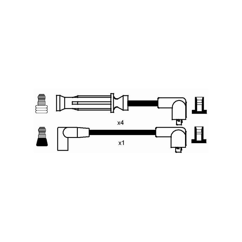 NGK Zündleitungssatz 8267 für GHT 272
