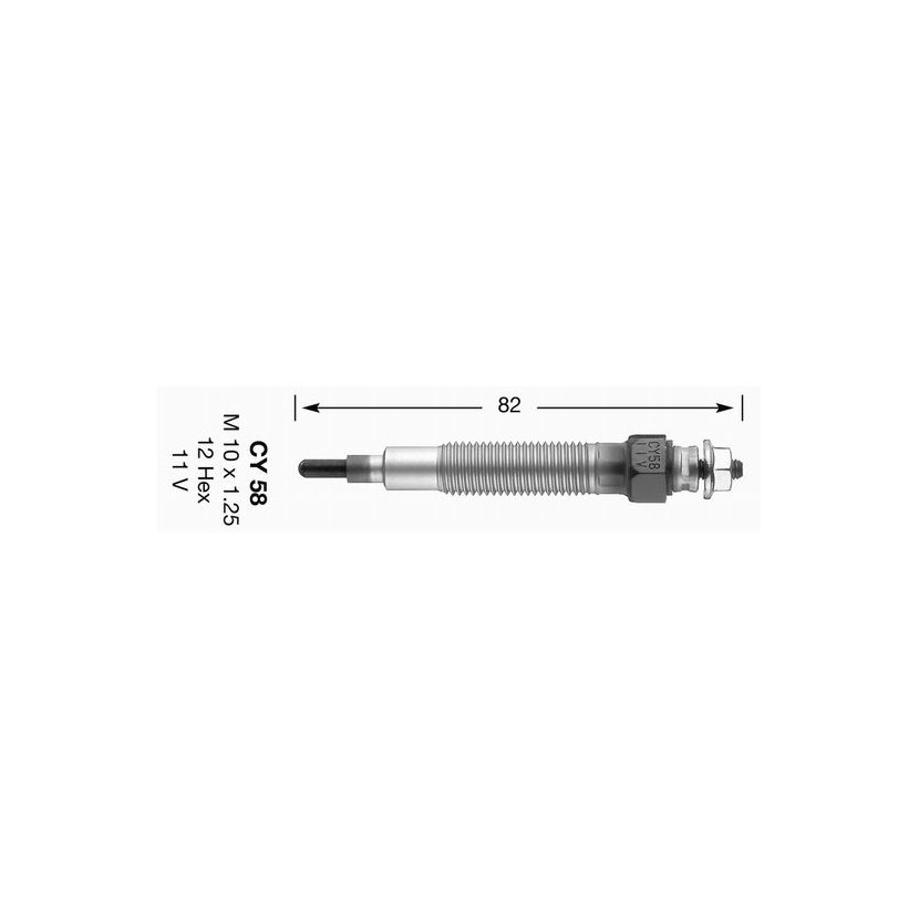 NGK Glühkerze 5486 für 5-8610-1642-0