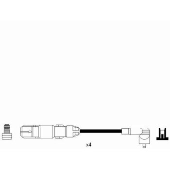 NGK Zündleitungssatz 7034