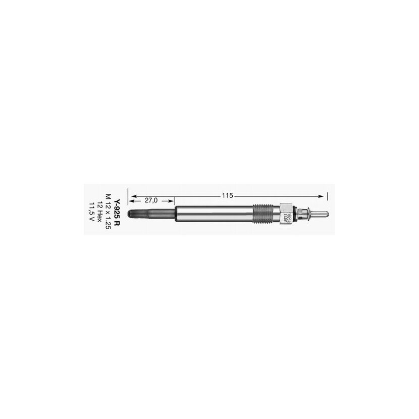 NGK Glühkerze 5045 für 001 159 20 01