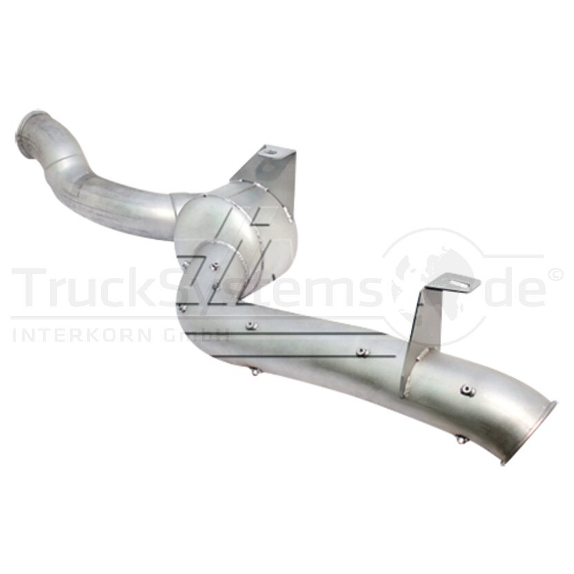 DINEX Endrohr, Länge 1696 mm für Mittelschalldämpfer - 22610