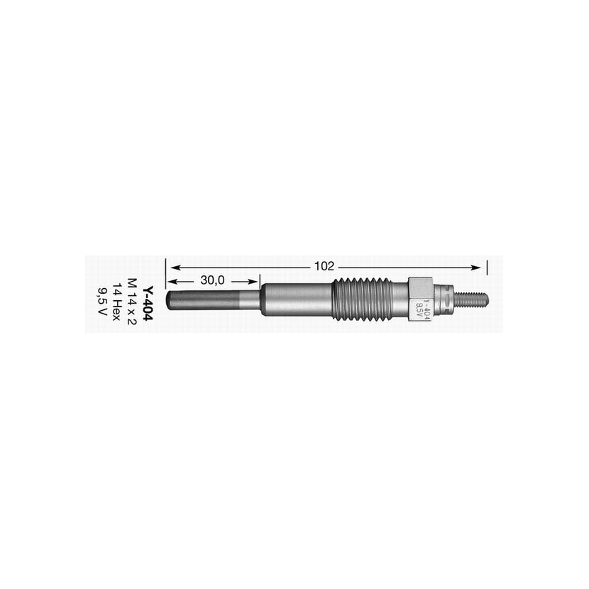 NGK Glühkerze 6829 für 5961.16