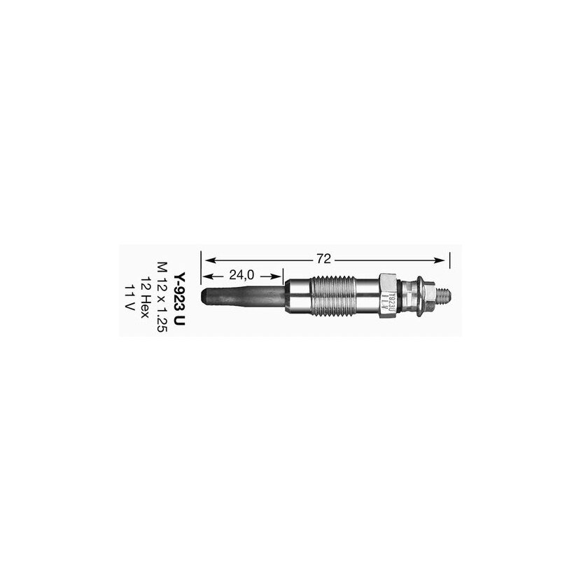 NGK Glühkerze 3380 für 60 81 22 92